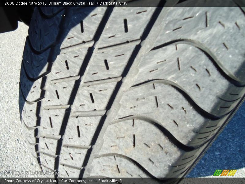Brilliant Black Crystal Pearl / Dark Slate Gray 2008 Dodge Nitro SXT