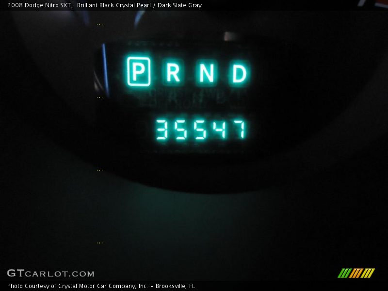 Brilliant Black Crystal Pearl / Dark Slate Gray 2008 Dodge Nitro SXT