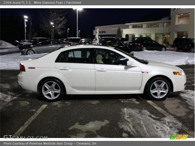 White Diamond Pearl / Parchment 2004 Acura TL 3.2