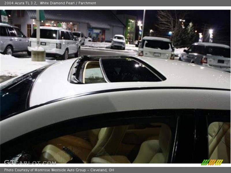 White Diamond Pearl / Parchment 2004 Acura TL 3.2