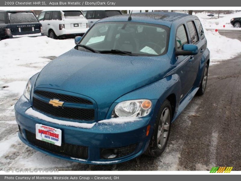 Aqua Blue Metallic / Ebony/Dark Gray 2009 Chevrolet HHR SS
