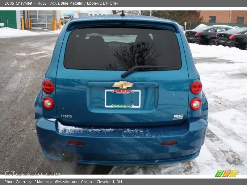Aqua Blue Metallic / Ebony/Dark Gray 2009 Chevrolet HHR SS