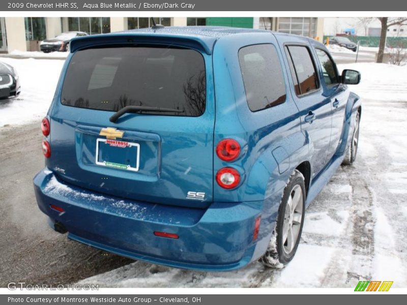 Aqua Blue Metallic / Ebony/Dark Gray 2009 Chevrolet HHR SS