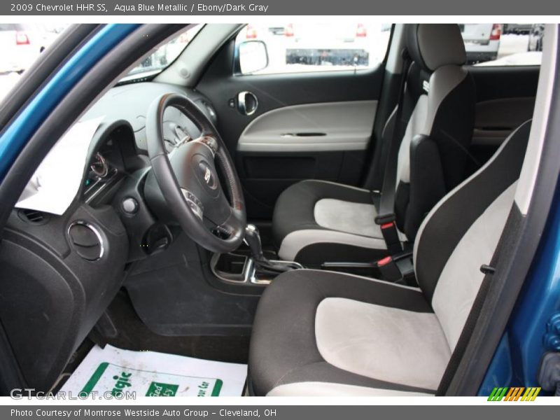 Aqua Blue Metallic / Ebony/Dark Gray 2009 Chevrolet HHR SS