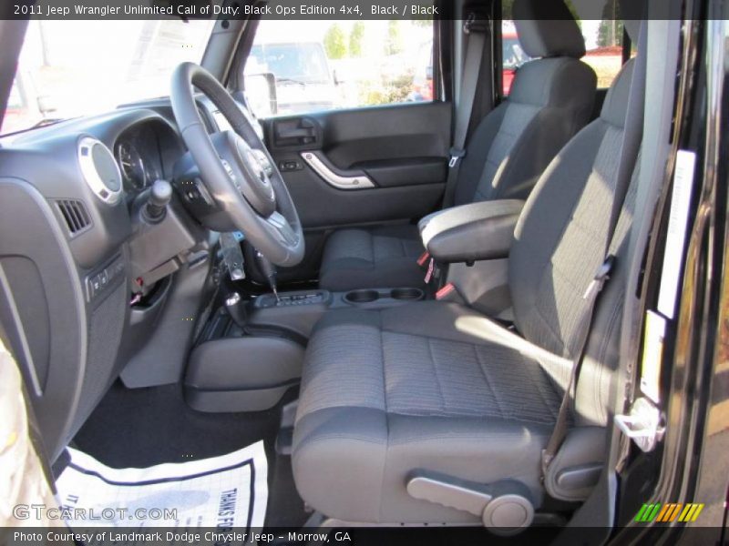 Black / Black 2011 Jeep Wrangler Unlimited Call of Duty: Black Ops Edition 4x4