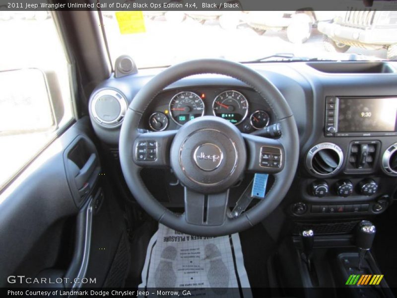 Black / Black 2011 Jeep Wrangler Unlimited Call of Duty: Black Ops Edition 4x4