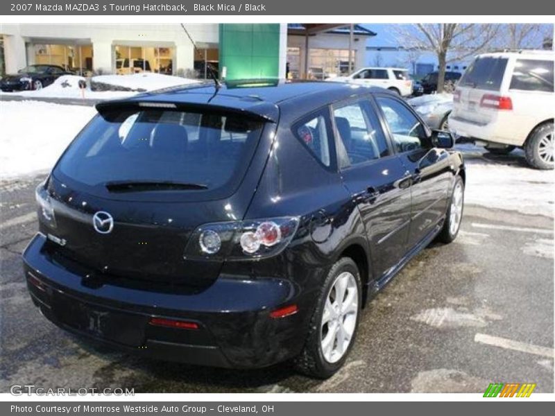 Black Mica / Black 2007 Mazda MAZDA3 s Touring Hatchback