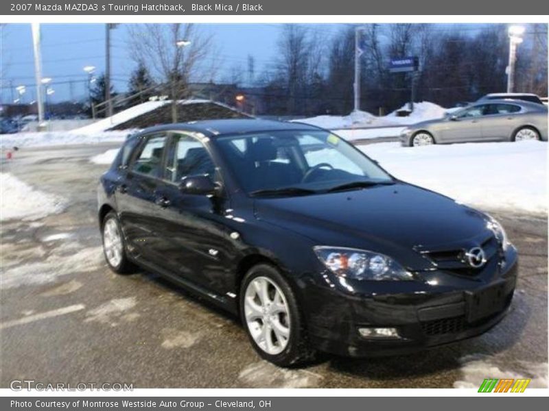 Black Mica / Black 2007 Mazda MAZDA3 s Touring Hatchback