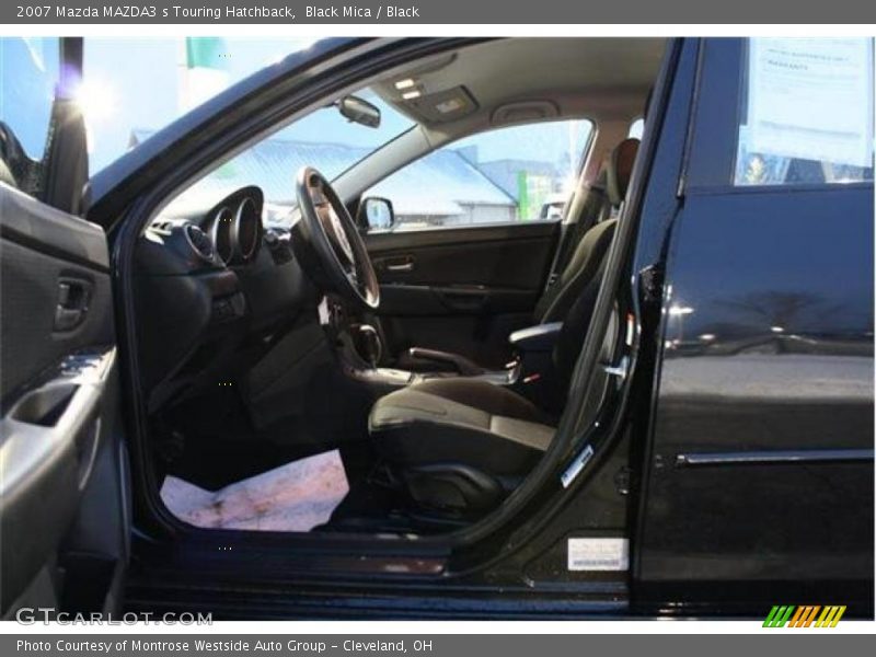 Black Mica / Black 2007 Mazda MAZDA3 s Touring Hatchback