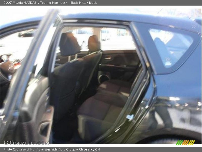 Black Mica / Black 2007 Mazda MAZDA3 s Touring Hatchback