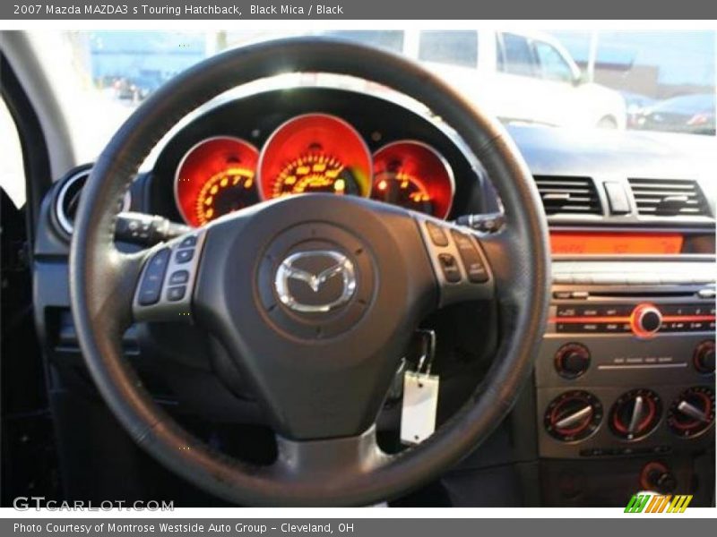 Black Mica / Black 2007 Mazda MAZDA3 s Touring Hatchback