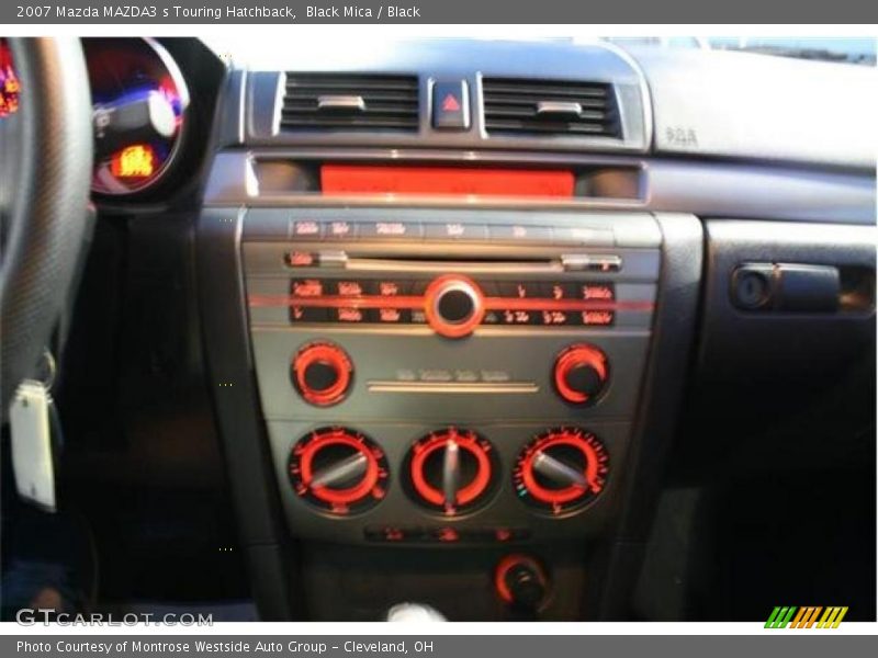 Black Mica / Black 2007 Mazda MAZDA3 s Touring Hatchback