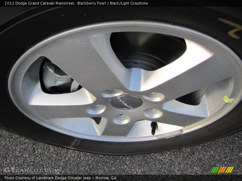 Blackberry Pearl / Black/Light Graystone 2011 Dodge Grand Caravan Mainstreet