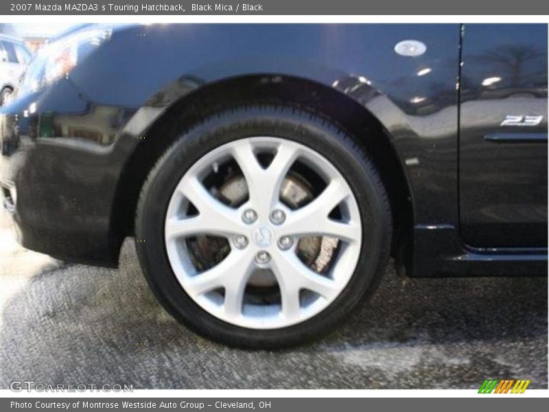 Black Mica / Black 2007 Mazda MAZDA3 s Touring Hatchback