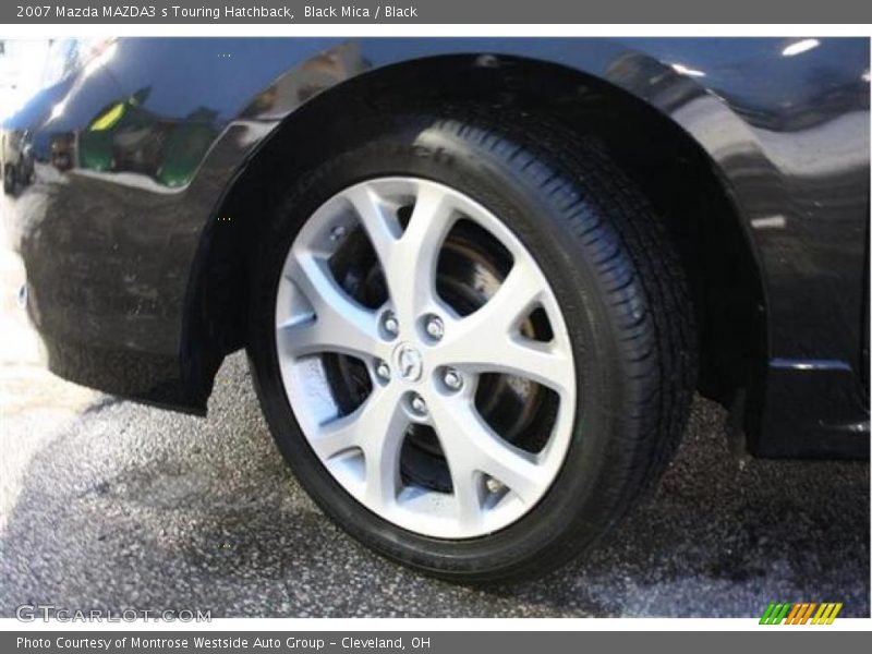 Black Mica / Black 2007 Mazda MAZDA3 s Touring Hatchback