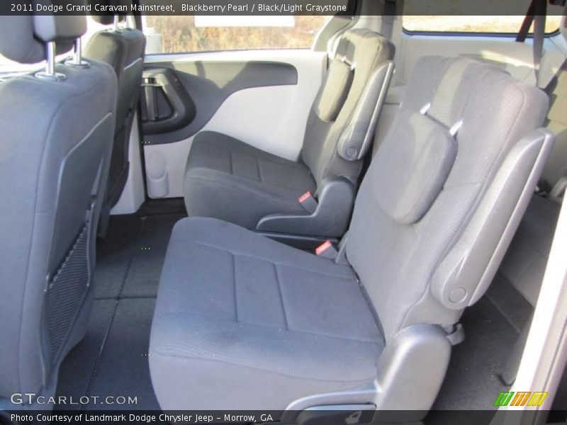 Blackberry Pearl / Black/Light Graystone 2011 Dodge Grand Caravan Mainstreet