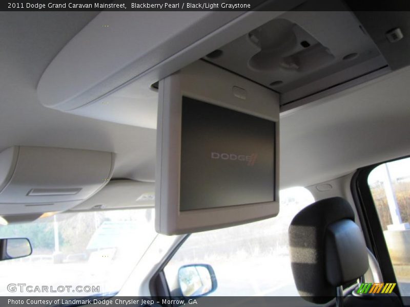 Blackberry Pearl / Black/Light Graystone 2011 Dodge Grand Caravan Mainstreet