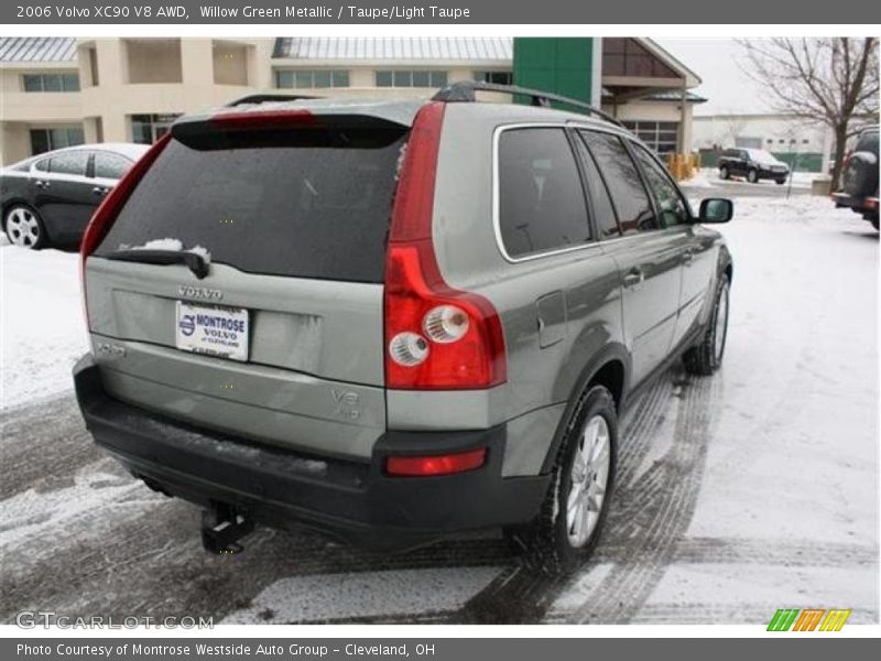 Willow Green Metallic / Taupe/Light Taupe 2006 Volvo XC90 V8 AWD