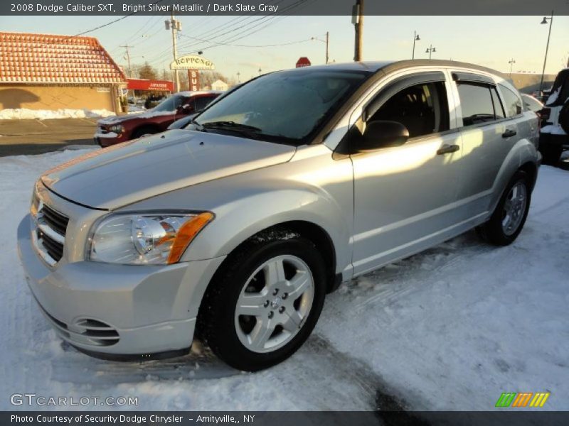 Bright Silver Metallic / Dark Slate Gray 2008 Dodge Caliber SXT