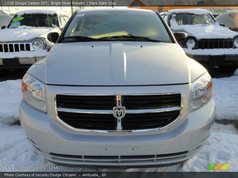 Bright Silver Metallic / Dark Slate Gray 2008 Dodge Caliber SXT