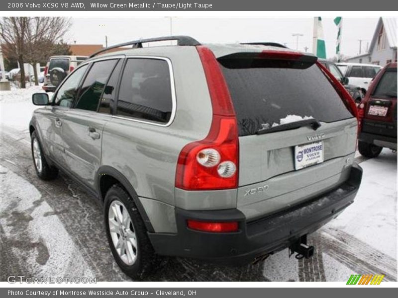Willow Green Metallic / Taupe/Light Taupe 2006 Volvo XC90 V8 AWD
