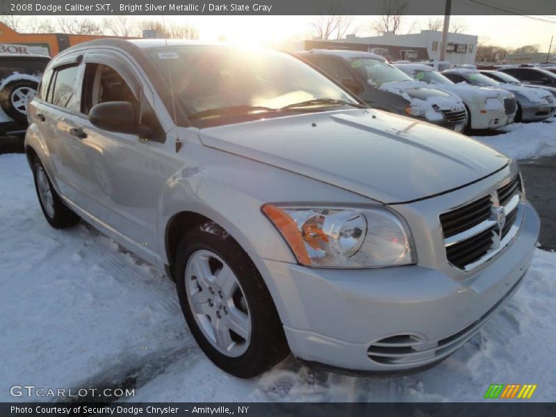 Bright Silver Metallic / Dark Slate Gray 2008 Dodge Caliber SXT