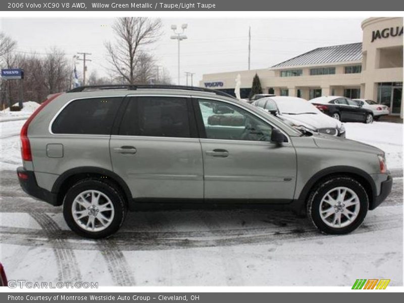 Willow Green Metallic / Taupe/Light Taupe 2006 Volvo XC90 V8 AWD