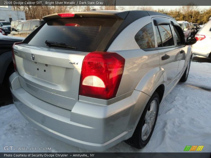 Bright Silver Metallic / Dark Slate Gray 2008 Dodge Caliber SXT