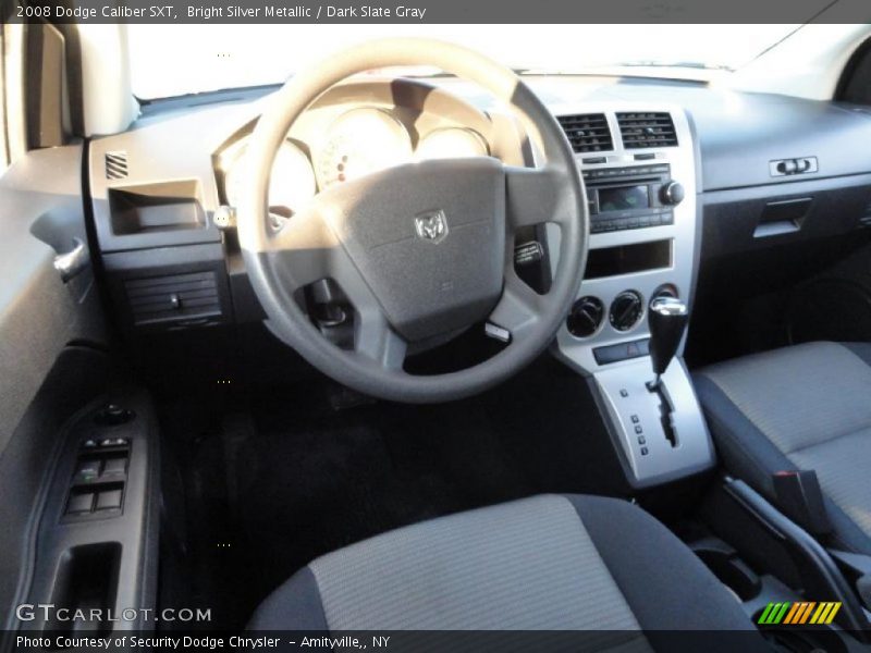 Bright Silver Metallic / Dark Slate Gray 2008 Dodge Caliber SXT