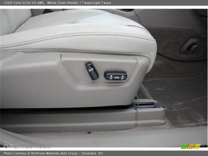 Willow Green Metallic / Taupe/Light Taupe 2006 Volvo XC90 V8 AWD