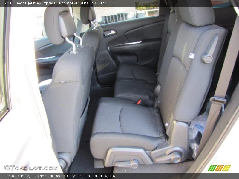 Bright Silver Metallic / Black 2011 Dodge Journey Express