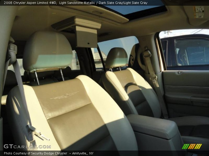Light Sandstone Metallic / Dark Slate Gray/Light Slate Gray 2008 Chrysler Aspen Limited 4WD