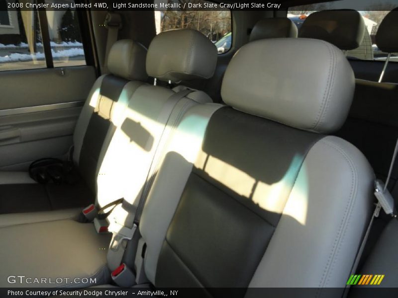 Light Sandstone Metallic / Dark Slate Gray/Light Slate Gray 2008 Chrysler Aspen Limited 4WD