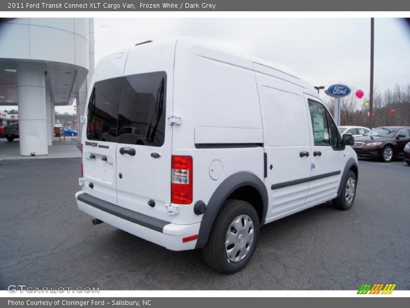 Frozen White / Dark Grey 2011 Ford Transit Connect XLT Cargo Van