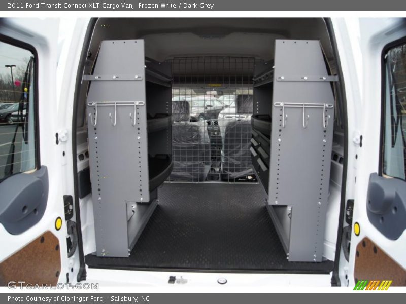 Frozen White / Dark Grey 2011 Ford Transit Connect XLT Cargo Van