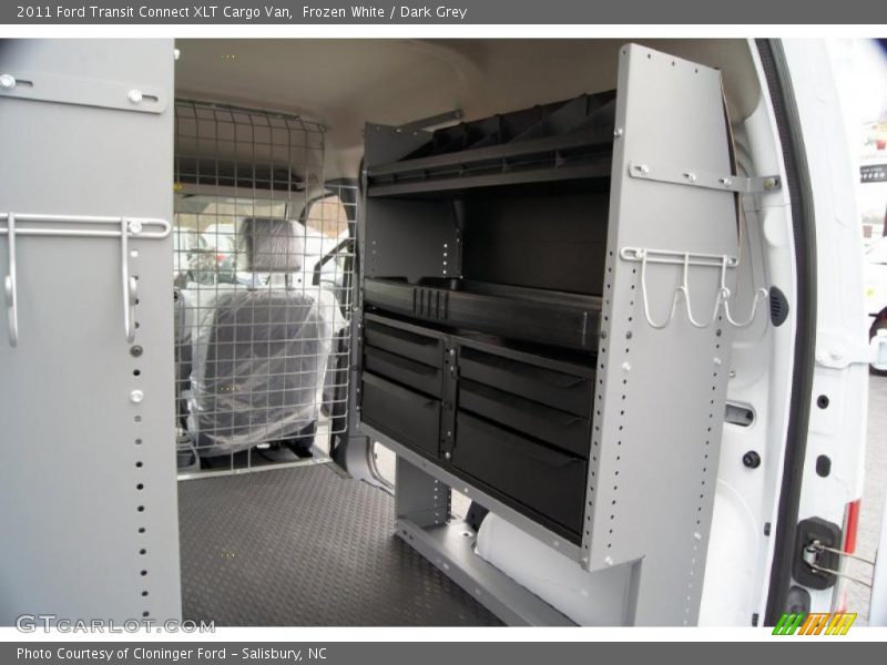 Frozen White / Dark Grey 2011 Ford Transit Connect XLT Cargo Van