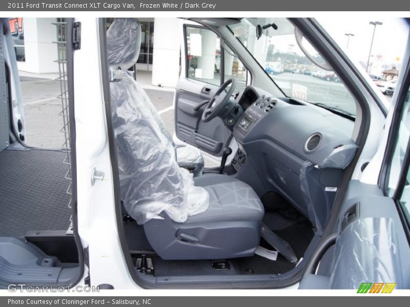 Frozen White / Dark Grey 2011 Ford Transit Connect XLT Cargo Van