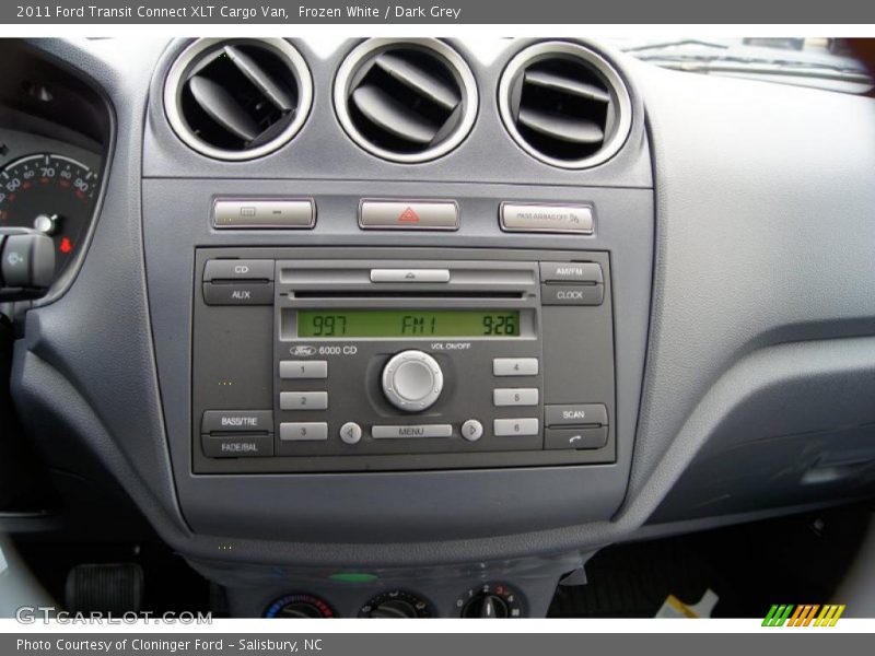 Controls of 2011 Transit Connect XLT Cargo Van