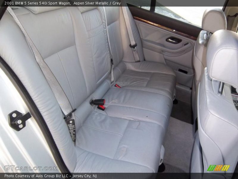  2001 5 Series 540i Sport Wagon Grey Interior