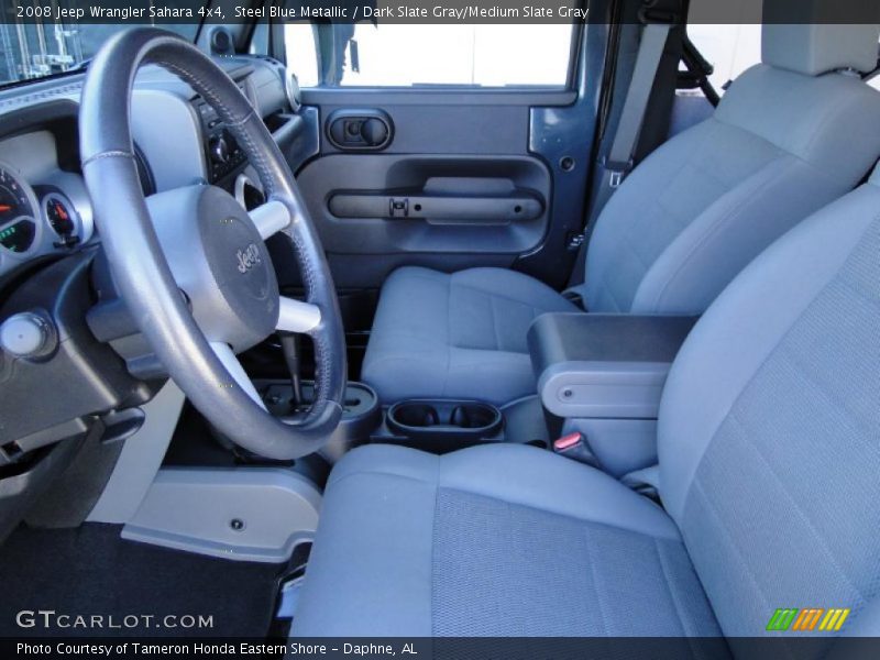 Steel Blue Metallic / Dark Slate Gray/Medium Slate Gray 2008 Jeep Wrangler Sahara 4x4