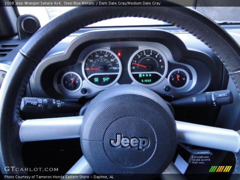 Steel Blue Metallic / Dark Slate Gray/Medium Slate Gray 2008 Jeep Wrangler Sahara 4x4