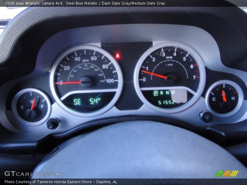 Steel Blue Metallic / Dark Slate Gray/Medium Slate Gray 2008 Jeep Wrangler Sahara 4x4