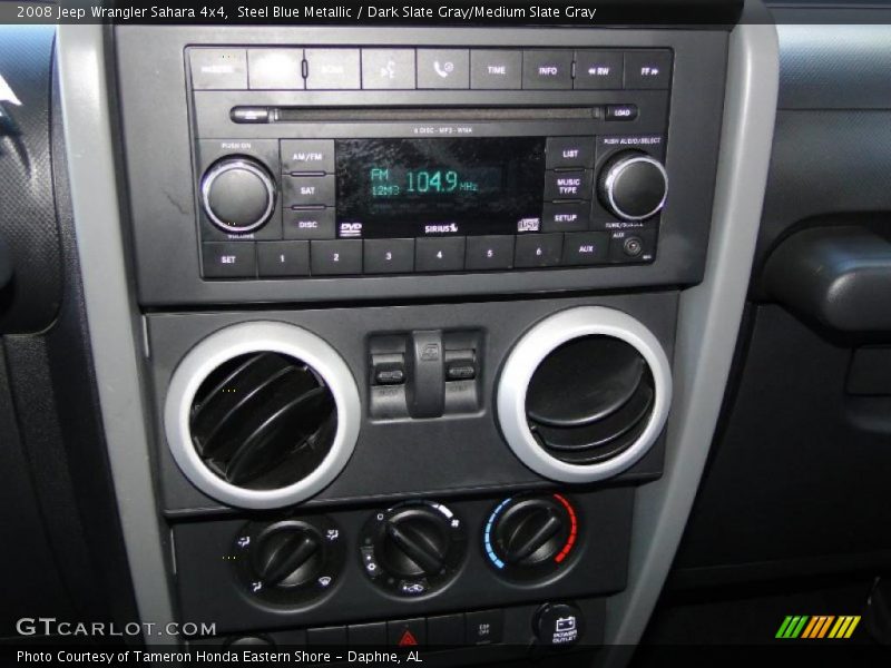 Steel Blue Metallic / Dark Slate Gray/Medium Slate Gray 2008 Jeep Wrangler Sahara 4x4