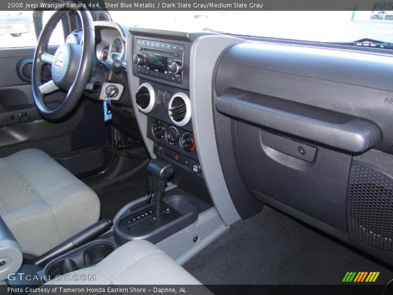 Steel Blue Metallic / Dark Slate Gray/Medium Slate Gray 2008 Jeep Wrangler Sahara 4x4