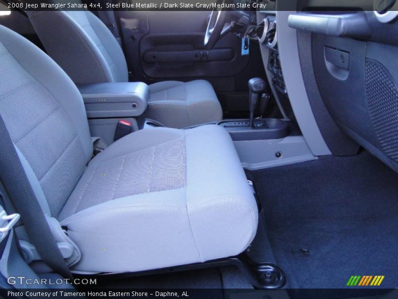 Steel Blue Metallic / Dark Slate Gray/Medium Slate Gray 2008 Jeep Wrangler Sahara 4x4