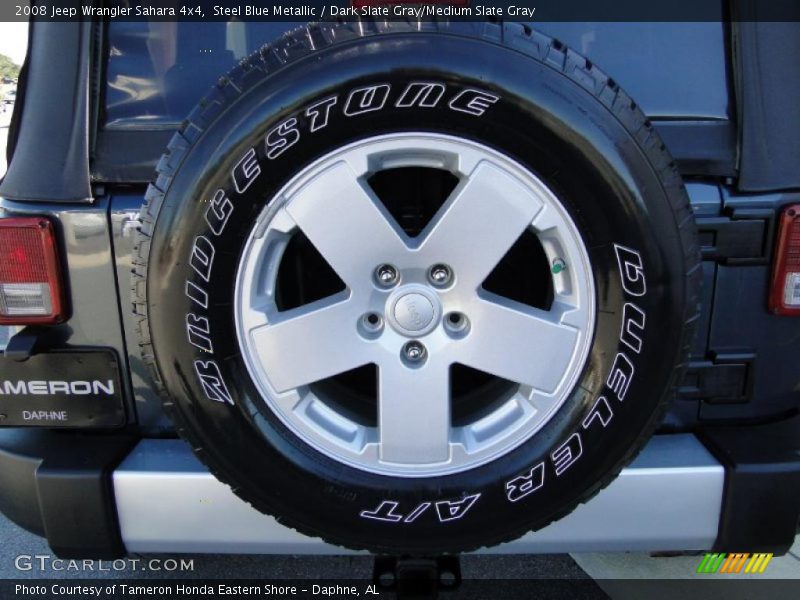 Steel Blue Metallic / Dark Slate Gray/Medium Slate Gray 2008 Jeep Wrangler Sahara 4x4