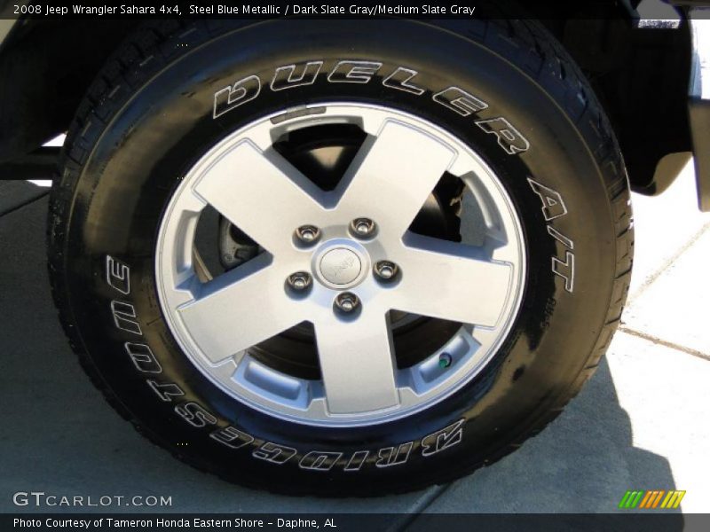 Steel Blue Metallic / Dark Slate Gray/Medium Slate Gray 2008 Jeep Wrangler Sahara 4x4