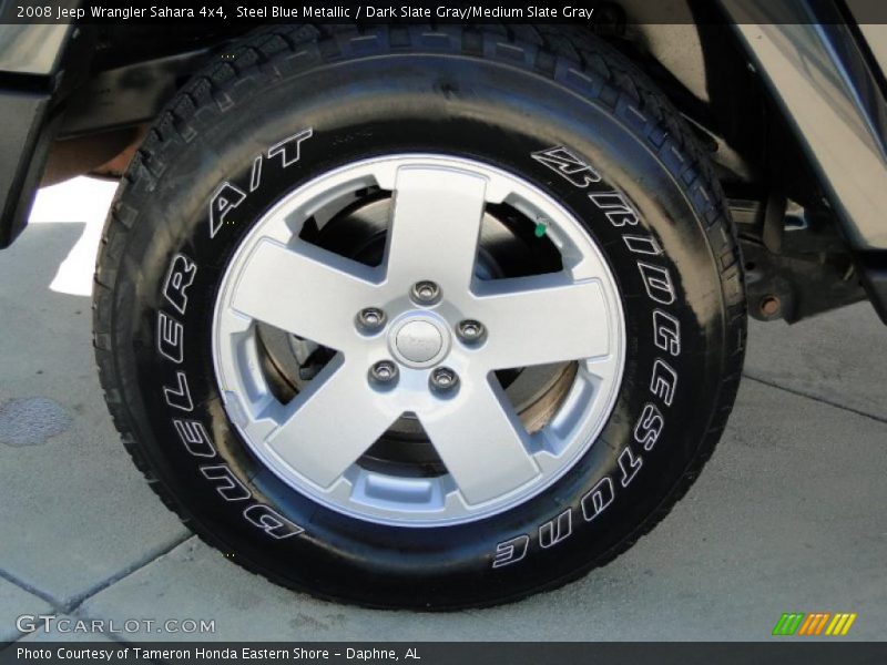 Steel Blue Metallic / Dark Slate Gray/Medium Slate Gray 2008 Jeep Wrangler Sahara 4x4