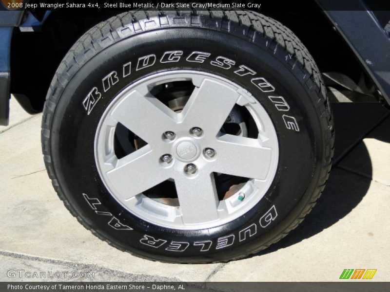 Steel Blue Metallic / Dark Slate Gray/Medium Slate Gray 2008 Jeep Wrangler Sahara 4x4