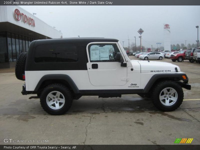 Stone White / Dark Slate Gray 2006 Jeep Wrangler Unlimited Rubicon 4x4